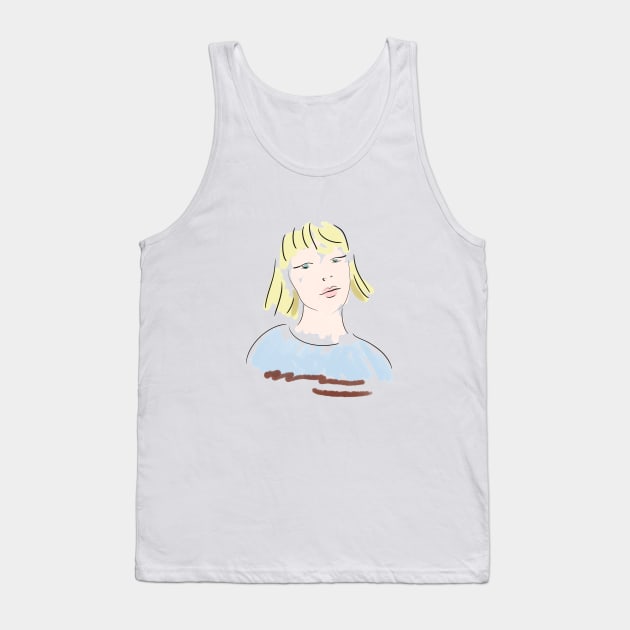 Blond Tank Top by Yaalala